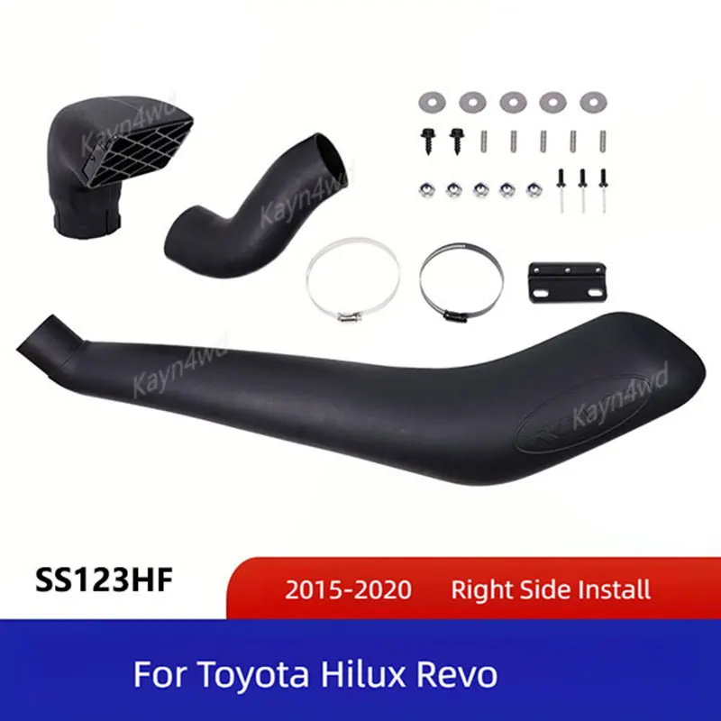 Toyota Hilux Revo 2015-2020 Snorkel Kit Black 2 Toyota Hilux Revo 2015-2020 Snorkel Kit Black - Image 2
