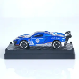 Blue Shark-Inspired Die-Cast Racing Car 1:64 Scale 8 S51398cbfd6574867a6d905d39f864a03u