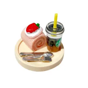 Miniature Dollhouse Food Set for Kids 17 S513b3bb20f1941e99f218182d8931314u