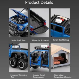 Raptor F150 Camping RV Model 1/24 Scale 11 S513fa18062b34dd9ab5638b377ae75097