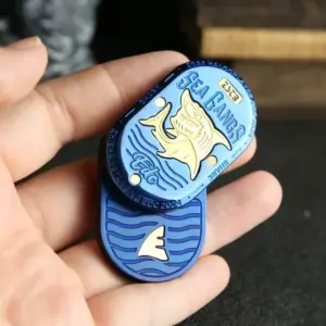 Stainless Steel Shark Fidget Slider for Adults 11 S515038f81f634bf998911b698b27b796T