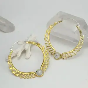 Vintage Wing Inlaid White Stone Earrings 5 S5152c6d7a0754b3bab58cc45430be9e7H