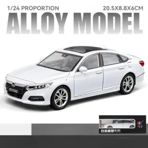 1:24 Honda Accord Miniature Model in White 17 S515421b3b6b841f99973b3e9a53c88d9l
