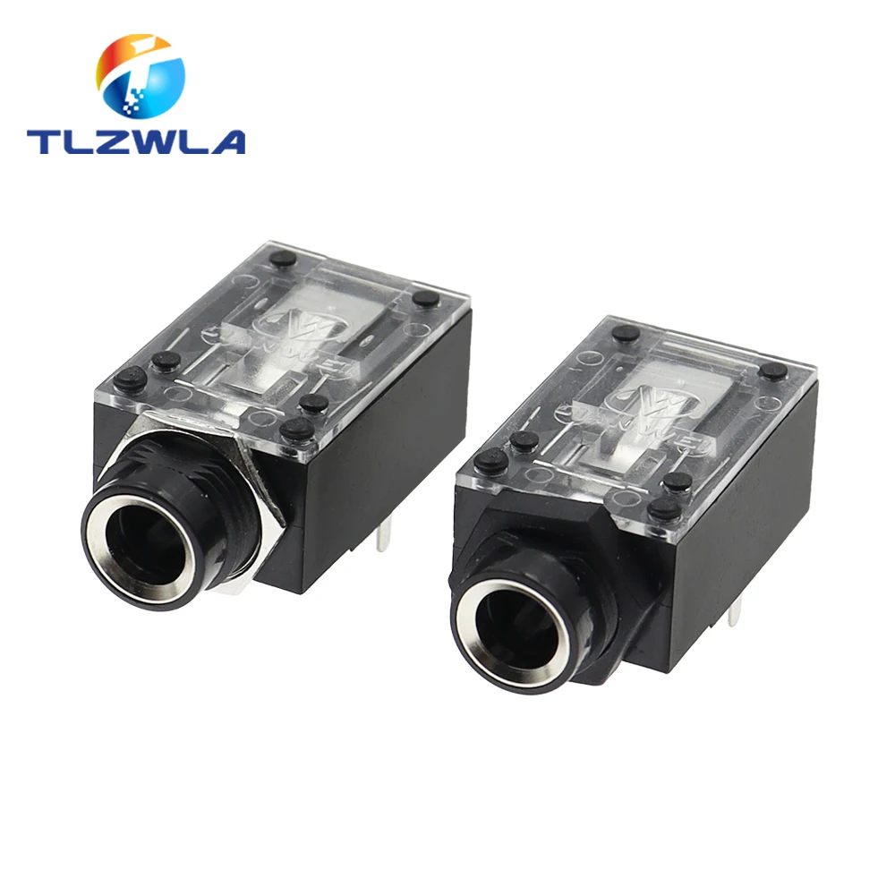 6.35mm Double-Channel Microphone Socket Set (5 pcs) 2 6.35mm Double-Channel Microphone Socket Set (5 pcs) - Image 2