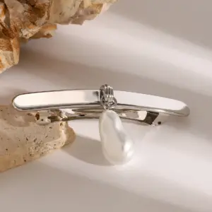 Stainless Steel Pearl Hair Clip for Women 11 S517e8dae633348a6852a2711ca39f57fP