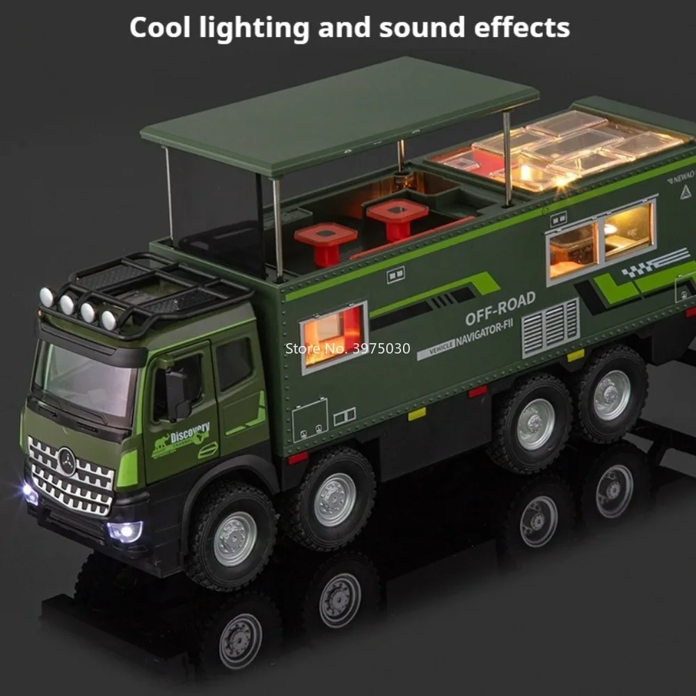 Rugged Off-Road Nomadism Car Model 1:18 Scale 4 Rugged Off-Road Nomadism Car Model 1:18 Scale - Image 4