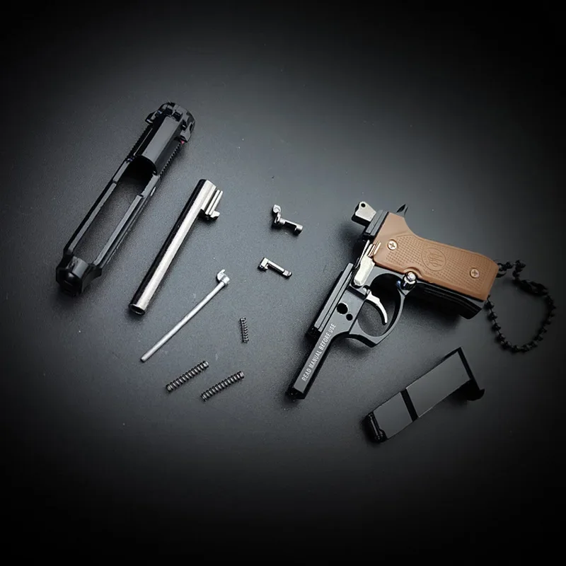 1:3 Scale Alloy Pistol Keychain 6 1:3 Scale Alloy Pistol Keychain - Image 6