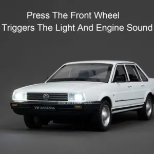 Vintage Red Santana 1:24 Diecast Model Car 15 S51a672b21ab64438af26e702e0e7794bW