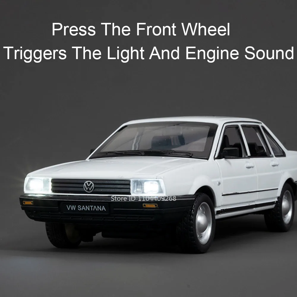 Vintage Red Santana 1:24 Diecast Model Car 6 Vintage Red Santana 1:24 Diecast Model Car - Image 6