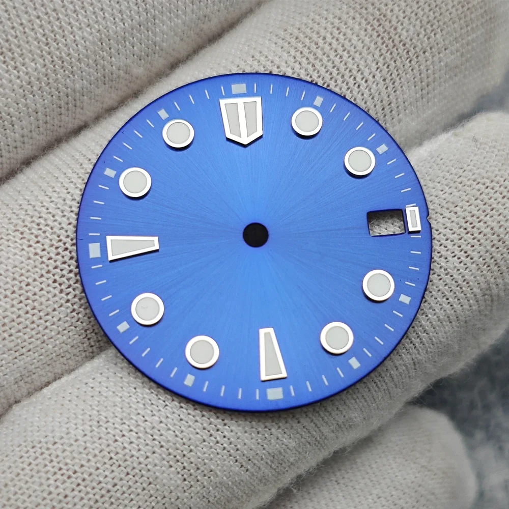 28.5mm Stainless Steel Watch Dial for NH35/NH36 4R/6R 3 28.5mm Stainless Steel Watch Dial for NH35/NH36 4R/6R - Image 3