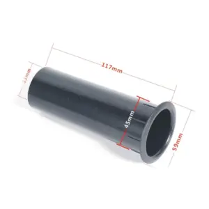 Black Plastic Speaker Port Tube Set (Multiple Sizes) 17 S51b1428bcd414602b80705afbb6bbf021
