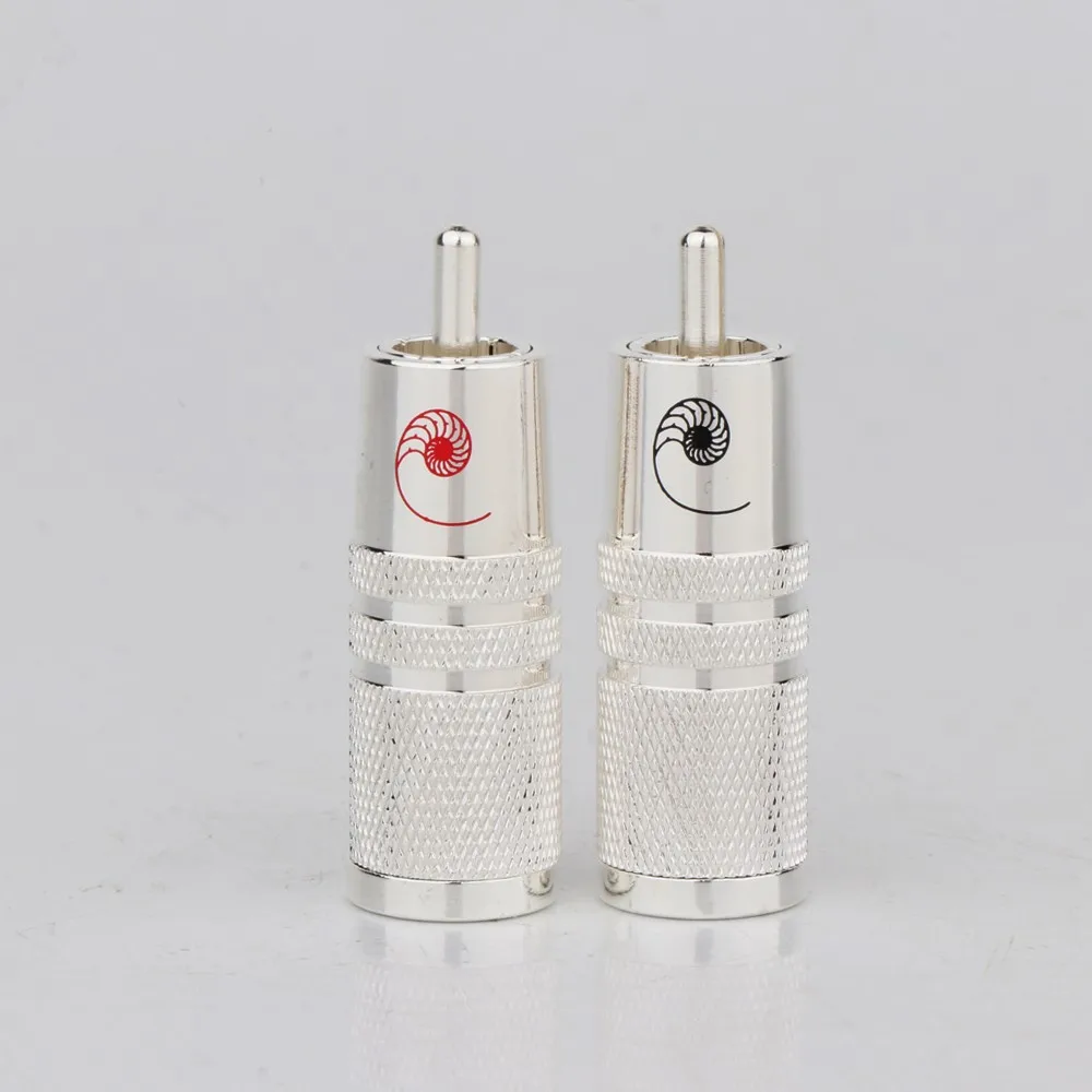 Premium Silver RCA Plugs for High-Fidelity Audio 5 Premium Silver RCA Plugs for High-Fidelity Audio - Image 5