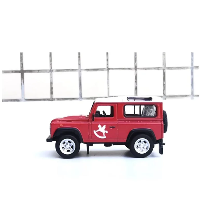 Rugged Red Defender Diecast Car Model 6 Rugged Red Defender Diecast Car Model - Image 6