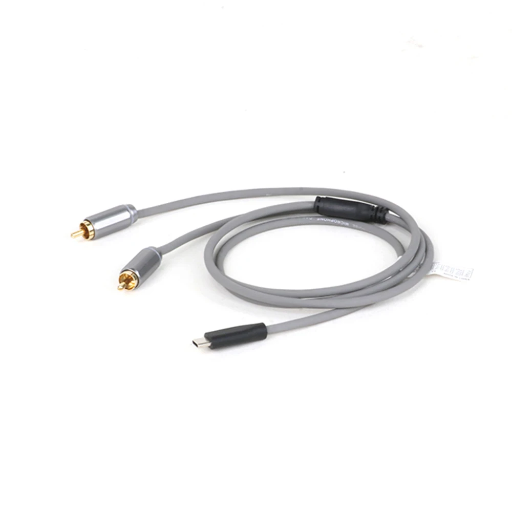 Vibrant Purple USB C to Dual RCA Cable 1m/2m 10 Vibrant Purple USB C to Dual RCA Cable 1m/2m - Image 10