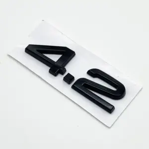 Sleek 3D Car Emblem Badge Set for Vehicles 17 S51d9ebe36ccc4a95ab6fb6ac9561e562L