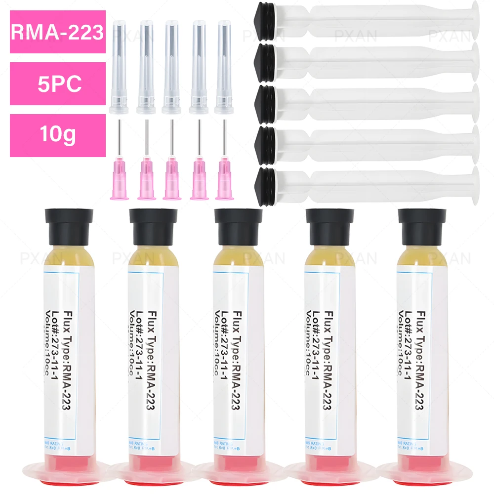 High-Precision RMA223 Soldering Flux Syringes 6 High-Precision RMA223 Soldering Flux Syringes - Image 6