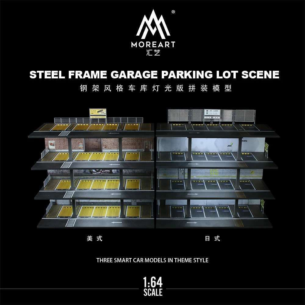1:64 Scale Diecast Parking Garage Model 2 1:64 Scale Diecast Parking Garage Model - Image 2