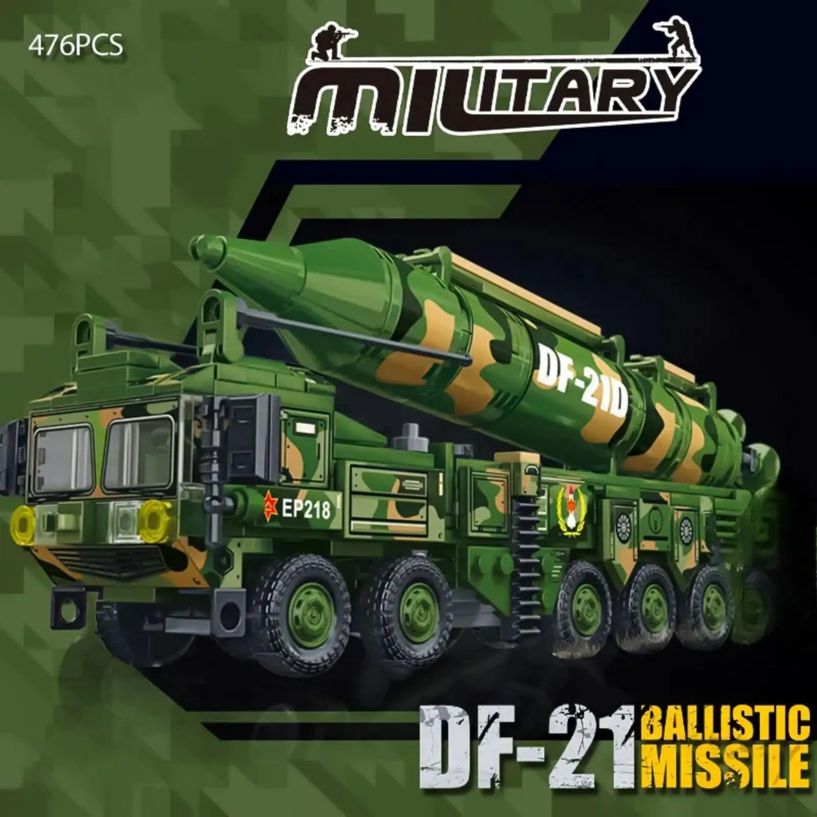 WWII Crawler Tank Building Set with 500+ Blocks 6 WWII Crawler Tank Building Set with 500+ Blocks - Image 6