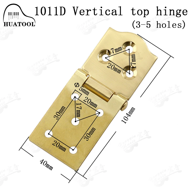 Brass Top Hinge for Furniture and Instruments 4 Brass Top Hinge for Furniture and Instruments - Image 4