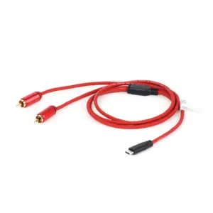 Vibrant Purple USB C to Dual RCA Cable 1m/2m 11 S52237133628e46f9b7cc58fed39fe3d7Q