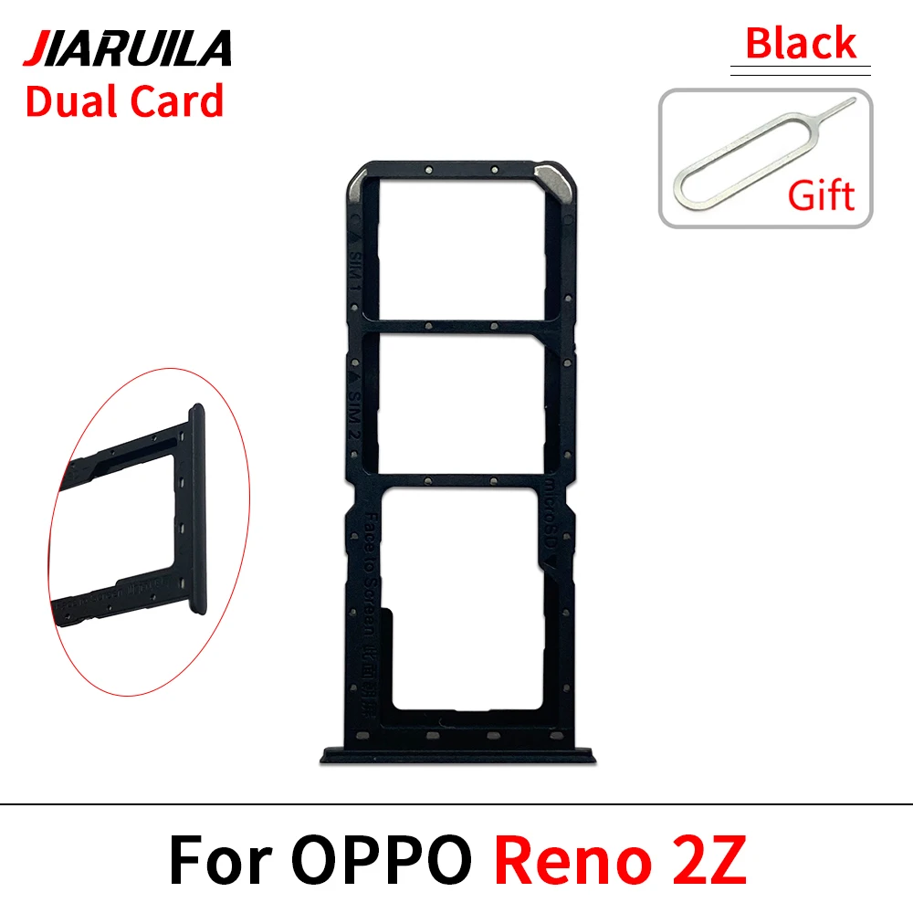 Colorful SIM/SD Card Tray Set for OPPO Reno 2F & 2Z 10 Colorful SIM/SD Card Tray Set for OPPO Reno 2F & 2Z - Image 10