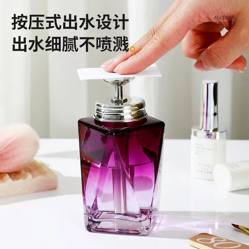 150ml Colorful Glass Nail Polish Bottle 3 150ml Colorful Glass Nail Polish Bottle - Image 3