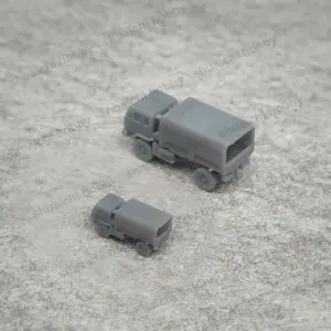 Uncolored Military Truck Model Set (5 pcs) 7 S523ea3d0fc5649c68bf20c112097022cm