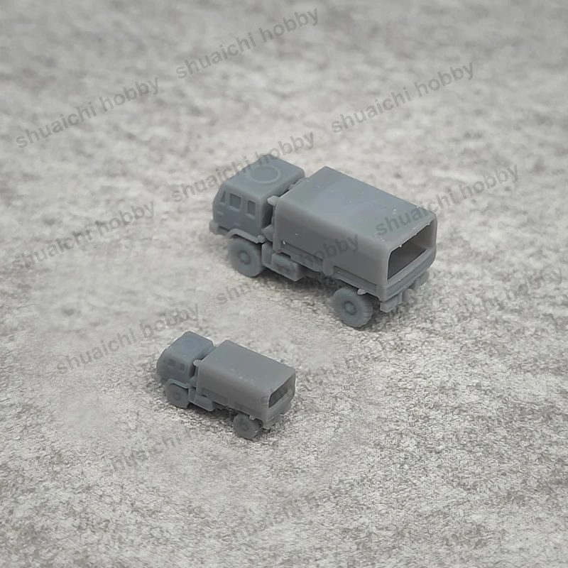 Uncolored Military Truck Model Set (5 pcs) 2 Uncolored Military Truck Model Set (5 pcs) - Image 2