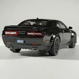 Silver Dodge Challenger Hellcat 1:32 Diecast Model 10 S52464fe73bcd4f3f90fb66f96d11dc26c