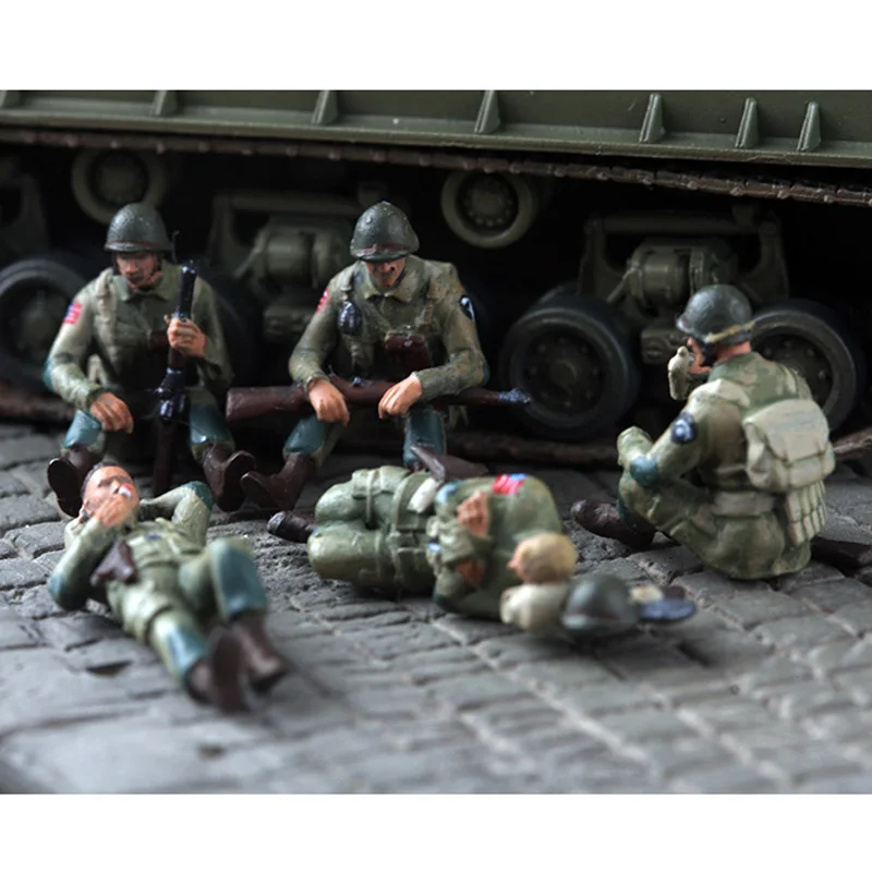 US Army 1:72 Scale Resin Diorama Scene 2 US Army 1:72 Scale Resin Diorama Scene - Image 2