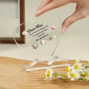 Heart-Shaped Acrylic Decor for Grandma 10 S5255b48707974691a5de0ea4bbd7a3ae9