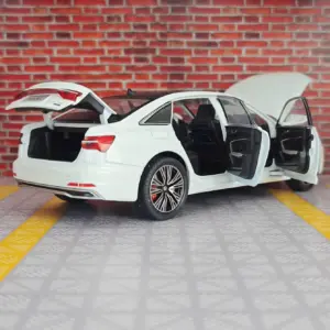 1:24 Scale Black Diecast A6L Model 12 S528f13c91a0f4ee79c2e11353a454a3a9