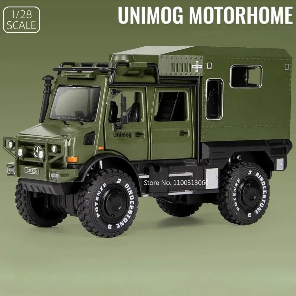 1:28 Scale Unimog Off-Road Vehicle Toy 9 1:28 Scale Unimog Off-Road Vehicle Toy - Image 9