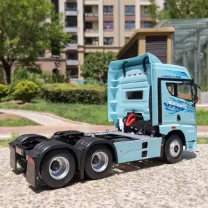 Light Blue Jiefang JH6 Model Diecast Truck 8 S52a73ad0c66f48b2ba567788877f5cf7R