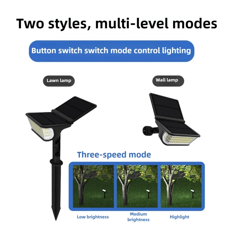 Outdoor Solar Spotlight Set with 65 LEDs 5 Outdoor Solar Spotlight Set with 65 LEDs - Image 5
