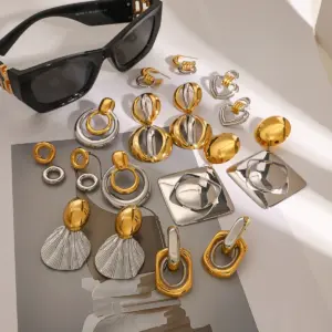 Double Hoop Stainless Steel Earrings Caitlyn 11 S52b3ddcbc18d4a2f9e5f37c793d236f75