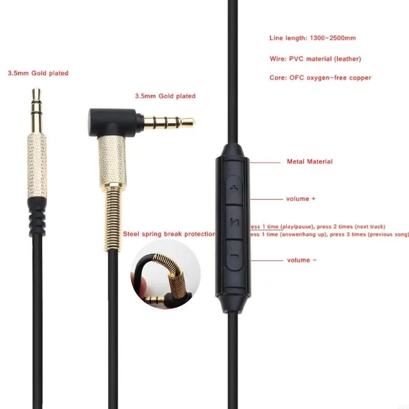 Replacement Audio Cable for Marshall Major II, 2, 3 5 Replacement Audio Cable for Marshall Major II, 2, 3 - Image 5