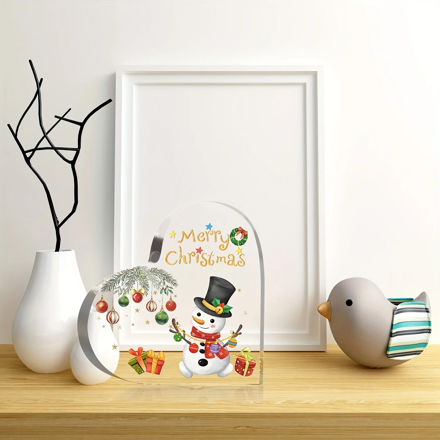 Cheerful Snowman Christmas Decor 6 Cheerful Snowman Christmas Decor - Image 6