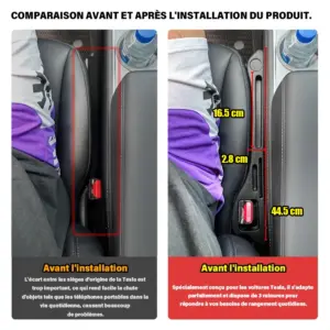 Black Car Seat Gap Filler for BYD Vehicles 10 S52e9636636684584a8060b9142b6e3fdK 1