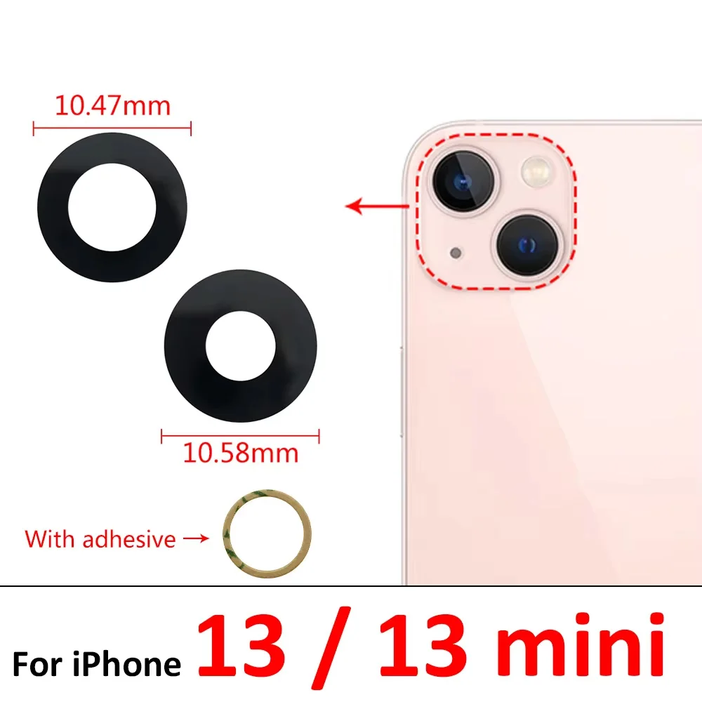 iPhone Camera Lens Replacement Set for Models 11-16 10 iPhone Camera Lens Replacement Set for Models 11-16 - Image 10