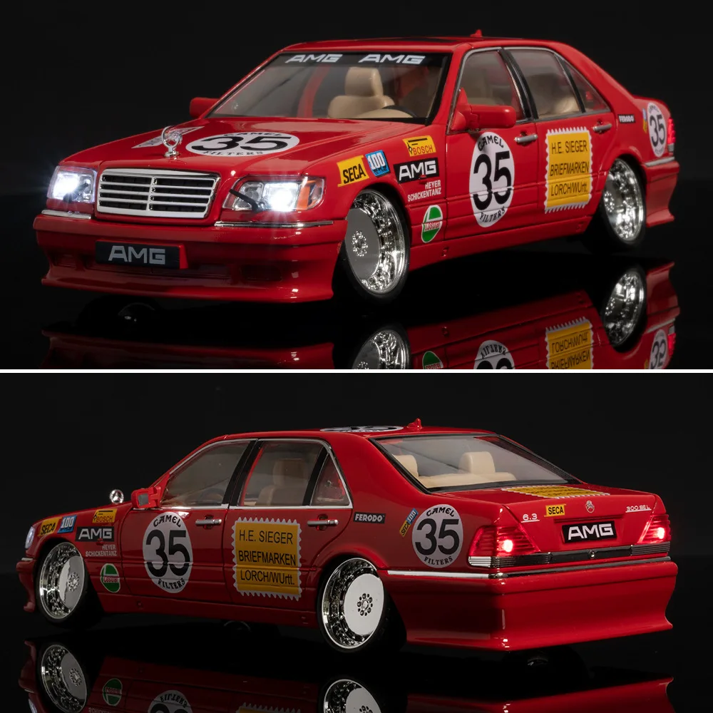 1:24 Scale Diecast Mercedes Benz S W140 320SEL 4 1:24 Scale Diecast Mercedes Benz S W140 320SEL - Image 4