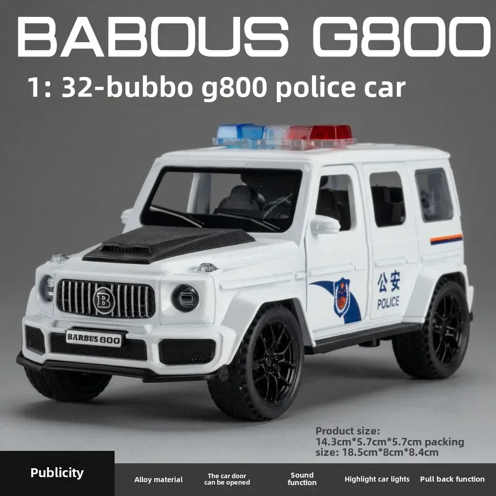 Vibrant Green 1:32 Scale Diecast Police Car 6 Vibrant Green 1:32 Scale Diecast Police Car - Image 6