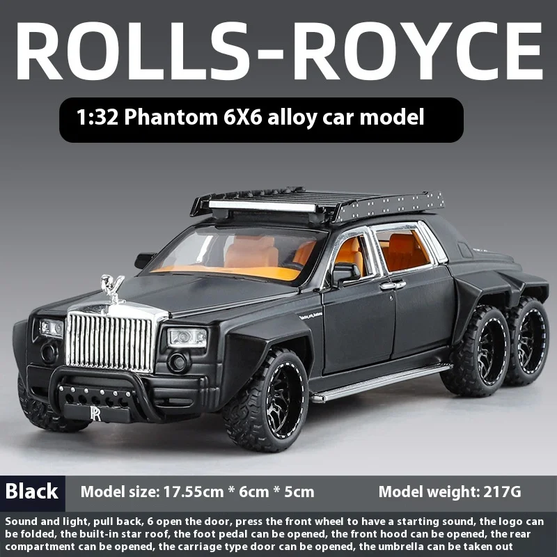 1:32 Diecast Rolls Royce Phantom 6X6 Model 8 1:32 Diecast Rolls Royce Phantom 6X6 Model - Image 8