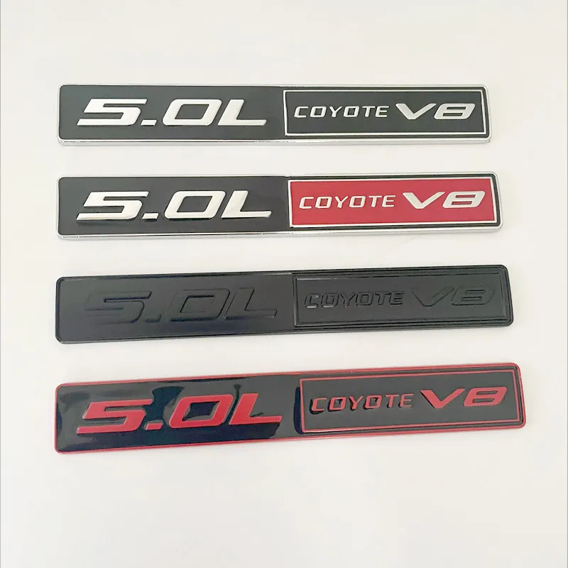 5.0 COYOTE V8 Alloy Badge for Ford Vehicles 5 5.0 COYOTE V8 Alloy Badge for Ford Vehicles - Image 5