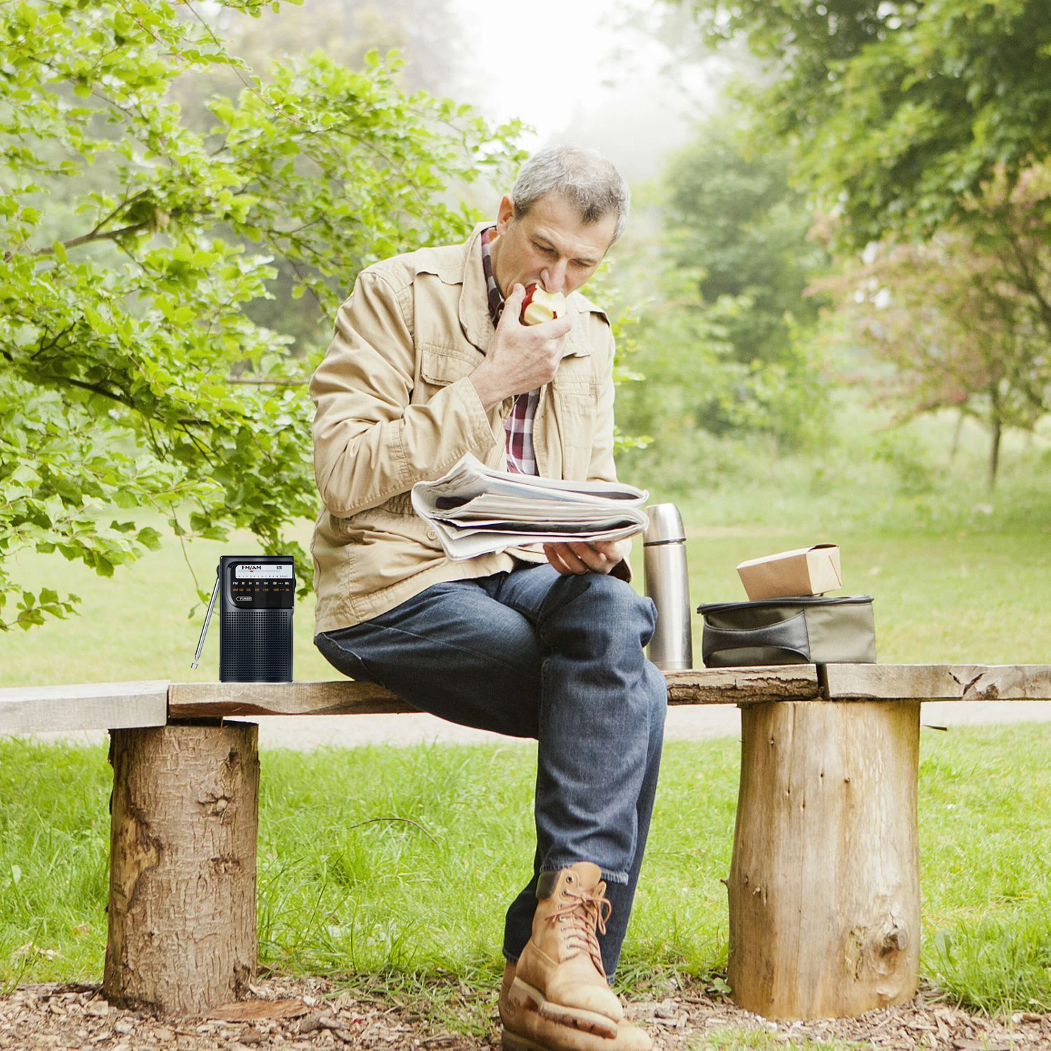 Portable Mini AM/FM Radio for Outdoors 6 Portable Mini AM/FM Radio for Outdoors - Image 6