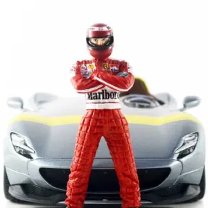 Resin Racing Driver Figurine 1:18 Scale 9 S534bef291dd64c03b7552db4f7f30337m