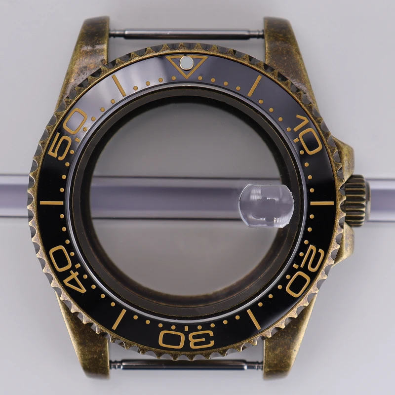 Vintage Bronze 40mm Watch Case for Seiko NH36 10 Vintage Bronze 40mm Watch Case for Seiko NH36 - Image 10