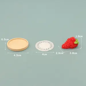 Miniature Resin Fruit Set for Dollhouses 19 S537622e5df064598845784e7132f6e1bY