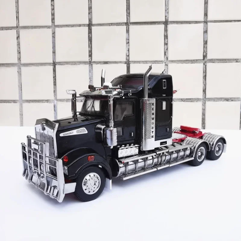 Vibrant Red Kenworth T909 Diecast Model 6 Vibrant Red Kenworth T909 Diecast Model - Image 6