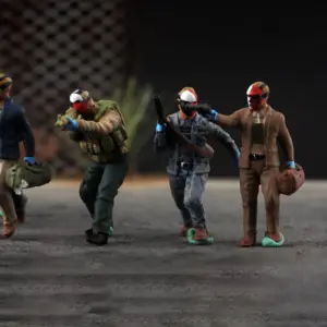 Joker Crime Scene Resin Miniature Set 10 S539a36bd06ab4f78a3aed5e933f1d44d2